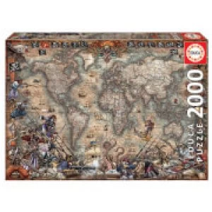 Image of Pirates Map Jigsaw Puzzle (2000 Pieces)