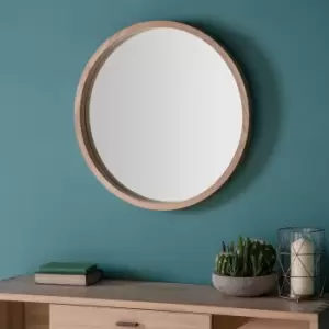 Image of Madison Mirror 70cm Natural