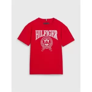 Image of Tommy Hilfiger Hilfiger Varsity Tee L/S - Red