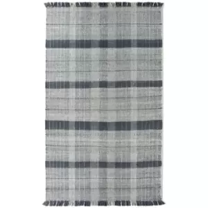 Image of Origins Highland Check Rug Navy 200 x 290cm