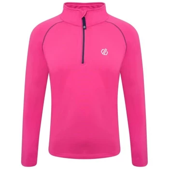 Image of Dare 2b Consist II Core Stretch Half Zip - Rasberr Rose