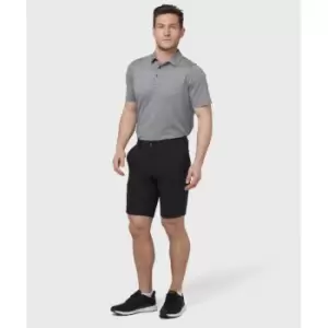 Image of Callaway 2022 Soft TOUCH MICRO PRINT POLO BLACK HEATHER - S