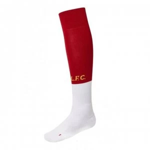 Image of New Balance Liverpool Home Socks 2019 2020 - Red Pepper