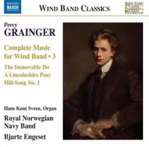 Image of Percy Grainger Complete Music for Wind Band - Volume 3 by Percy Grainger CD Album