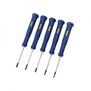 Image of Irwin Precision Screwdriver SL/PH 5 Piece Set