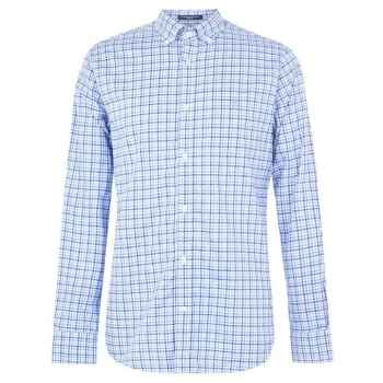 Image of Gant Gant Gingham Shirt - Blue