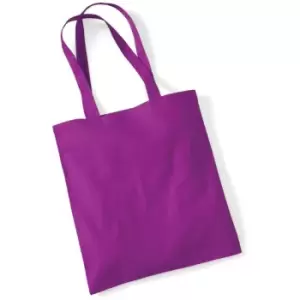 Image of Westford Mill Promo Bag For Life - 10 Litres (Pack Of 2) (One Size) (Magenta) - Magenta