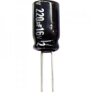 Image of Panasonic ECA1EHG101B 5mm 100µF 25V DC Electrolytic Capacitor