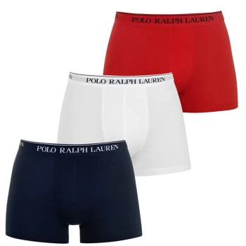 Image of Polo Ralph Lauren 3 Pack Logo Trunks - Multi