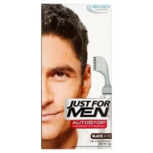 Image of Just For Men AutoStop Foolproof Haircolour Real Black