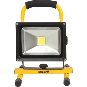Image of Infapower F049 20W LED Portable Rechargeable COB Worklight UK Plug
