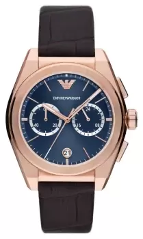 Image of Emporio Armani AR11563 Mens (43mm) Blue Chronograph Dial / Watch