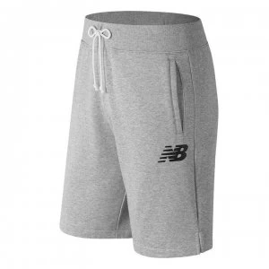 Image of New Balance Fleece Shorts Mens - Grey
