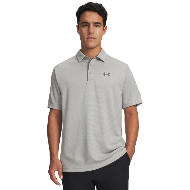 Image of Under Armour Tech Polo Mens Titanium/Gray male S