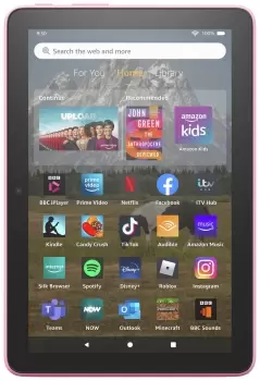 Image of Amazon Fire HD 8 8" 32GB WiFi Tablet - Pink