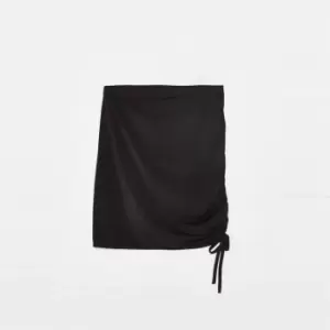 Image of Missguided Petite Slinky Dress - Black