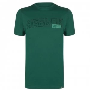 Image of Reebok Foundation T Shirt Mens - Clover Green