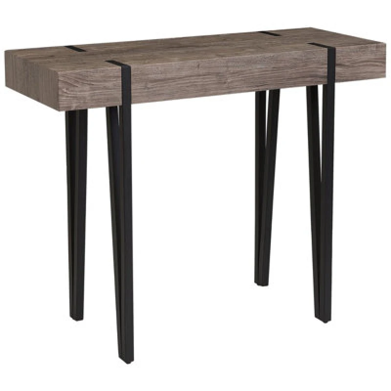 Image of Beliani Industrial Console Table Adena Brown