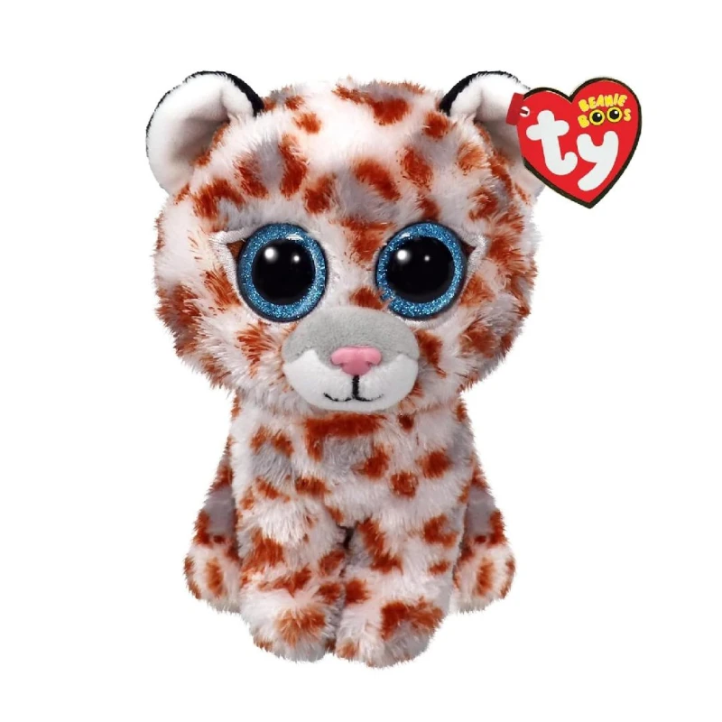 Image of Ty Beanie Boos Coco The Leopard Soft Plush Multi