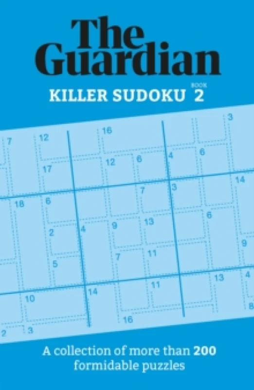 Image of The Guardian Killer Sudoku 2 : A collection of more than 200 formidable puzzles Paperback / softback