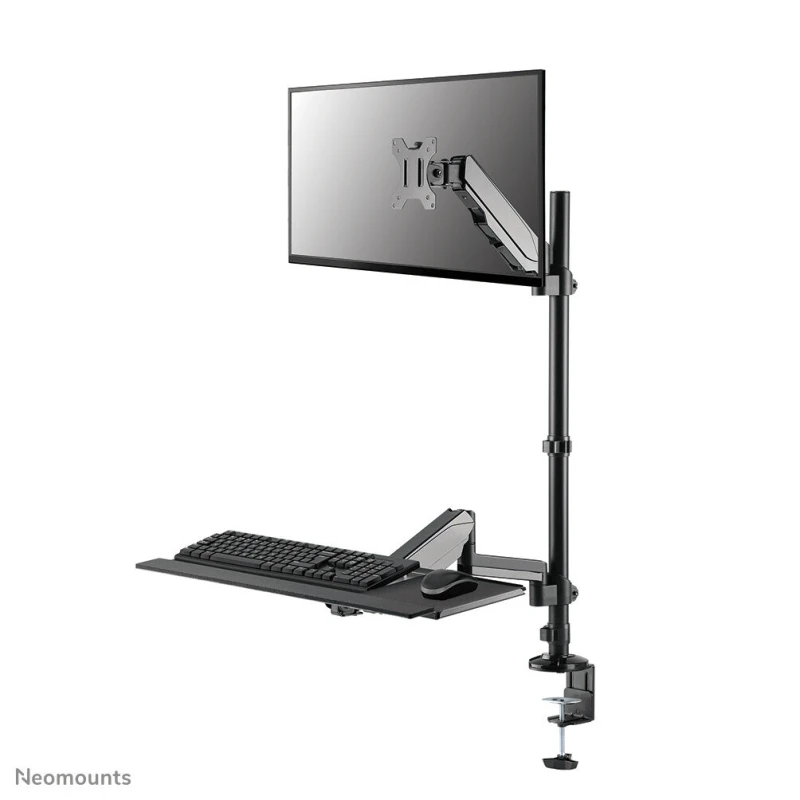 Image of Neomounts Neomounts DS90-325BL1 Monitor desk mount 43,2cm (17) - 81,3cm (32) Black Height-adjustable, Tiltable, Swivelling, Swivelling DS90-325BL1
