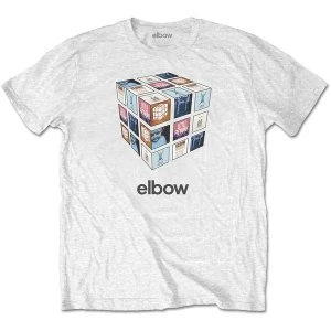 Image of Elbow - Best of Mens Medium T-Shirt - White