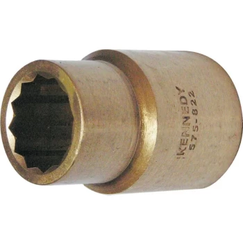 Image of 30MM Spark Resistant Socket 3/4' Sq. Drive Al-Br - Kennedy-pro