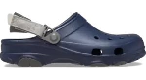 Image of Crocs All-Terrain Clogs Unisex Navy / Dusty Olive M11