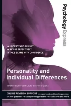 Image of Personality and individual differences by Dr Terence Butler