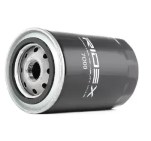 Image of RIDEX Oil filter 7O0120 Engine oil filter FIAT,PEUGEOT,CITROEN,DUCATO Kasten (244),DUCATO Pritsche/Fahrgestell (244),DUCATO Bus (244, Z_)