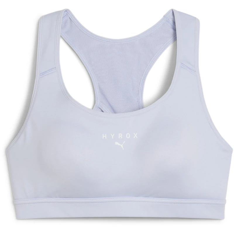 Image of Puma x HYROX Mid Impact Sports Bra - Blue Blue 10