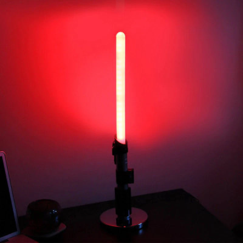 Image of Menkind Star Wars: Darth Vader Light Saber Desk Lamp Red unisex
