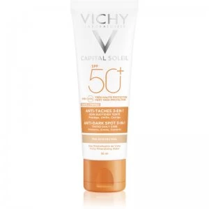 Image of Vichy Capital Soleil 3 in 1 Tinted Anti Dark Spots Care SPF 50+ 50ml