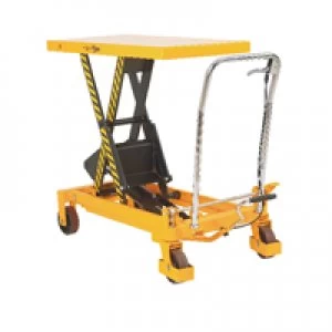Image of Slingsby Yellow and Black Mobile Lifting Table 300KG Capacity 329456