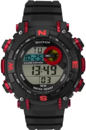 Image of Mens Sekonda Alarm Chronograph Watch 1525