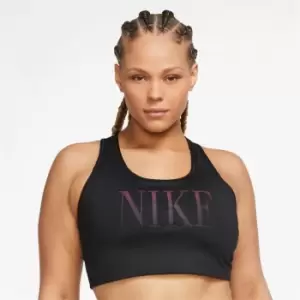 Image of Nike DriFit Swoosh Plus Bra Womens - Black