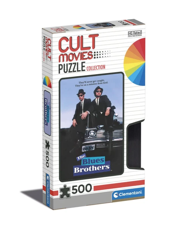Image of Clementoni Cult Movies Blues Brothers 500 Piece Jigsaw Puzzle