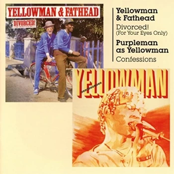 Image of Yellowman & Fathead + Purpleman As Yellowman - Divorced (For Your Eyes Only) + Confessions CD