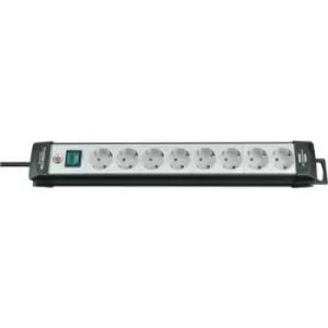 Image of Brennenstuhl 1951580101 Power strip (+ switch) 8x Black, White PG connector