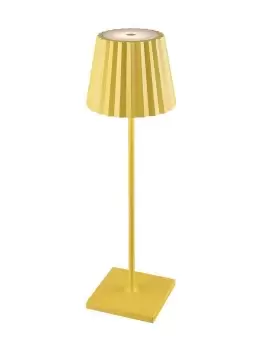 Image of K2 Table Lamp, 2.2W LED, 3000K, 188lm, IP54, Yellow