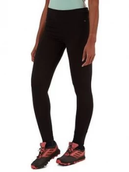 Image of Craghoppers Velocity Walking Legging - Black, Size 8, Women
