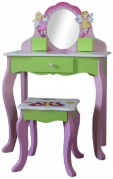 Image of Liberty House Toys Vanity Table with Stool.