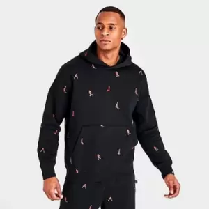 Image of Mens Jordan Essentials Holiday Fleece Pullover Hoodie