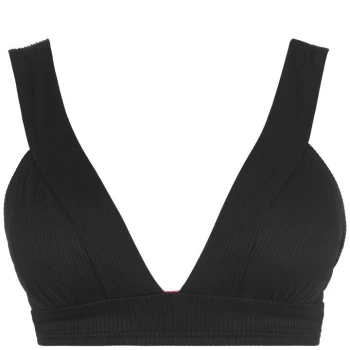 Image of Gul Bikini Top - Black
