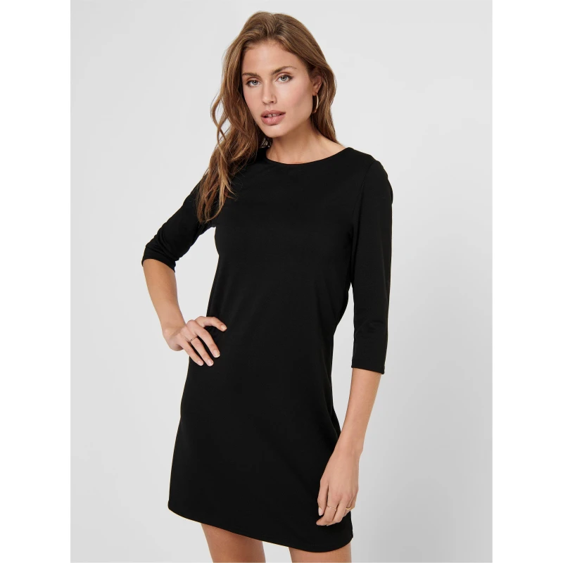 Image of Shift Dress with 3/4 Length Sleeves