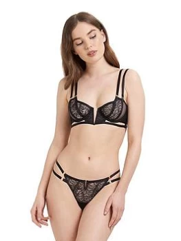 Image of BlueBELLA Athena Thong - Black, Size 10, Women