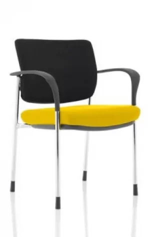 Image of Brunswick Deluxe Chrome Frame Bespoke Seat Senna Yellow