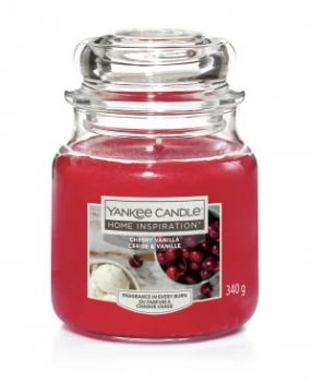 Image of Home Inspiration Medium Jar Candle - Cherry Vanilla