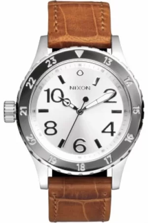 Image of Mens Nixon The 38-20 Leather Watch A467-1888