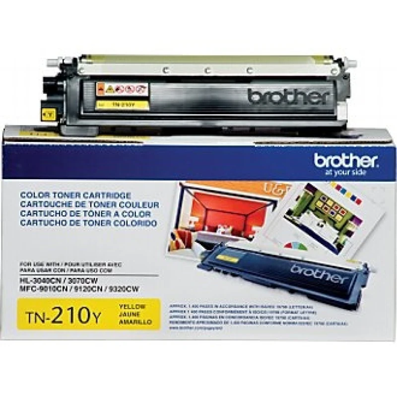 Image of Brother TN-210Y toner cartridge Original Yellow